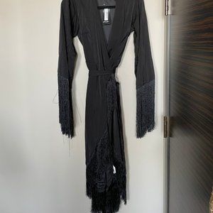 NWT Fringe Midi Dress